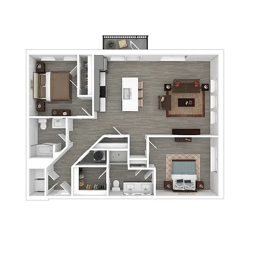 Floor plan The Herron