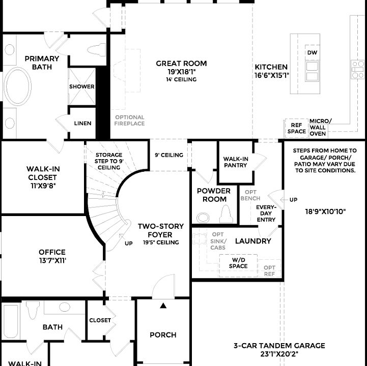 Hardy Plan, Woodson's Reserve Sycamore Collection, Spring, TX 77386
