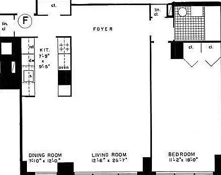 1st image of 245 E 19th St APT 18F