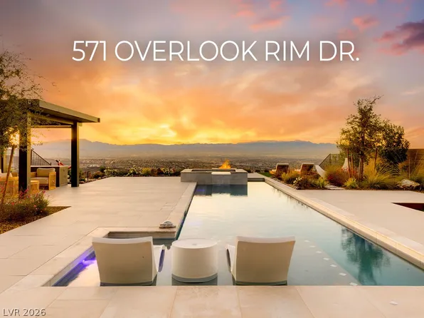 571 Overlook Rim Dr, Henderson, NV 89012