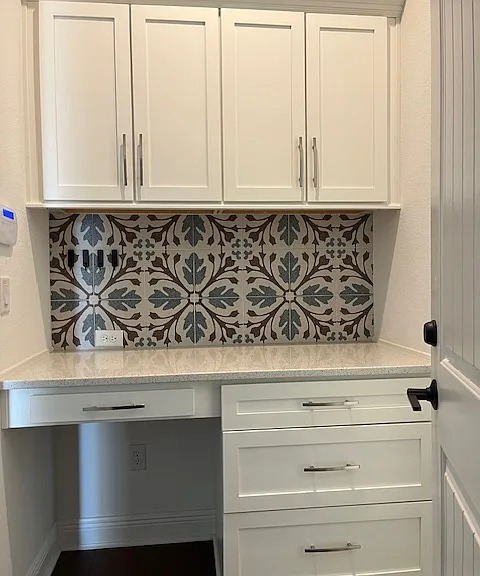 Desk and drawers