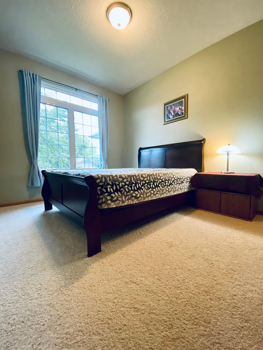 Photo 2 of 16 - 862 Tipperary Rd - Iowa City, IA Bedroom on mainfloor (furniture not provided) - 862 Tipperary Rd