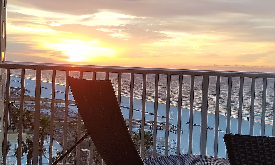 Sunrises from balcony