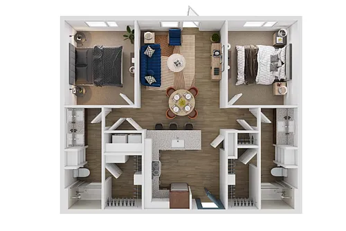 Floor plan B1
