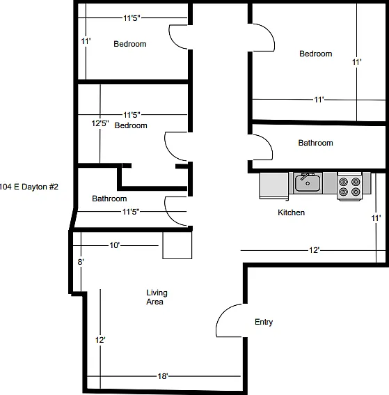 104 E Dayton St #2 — Photo 1