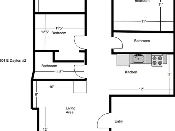 104 E Dayton St APT 2, Madison, WI 53703