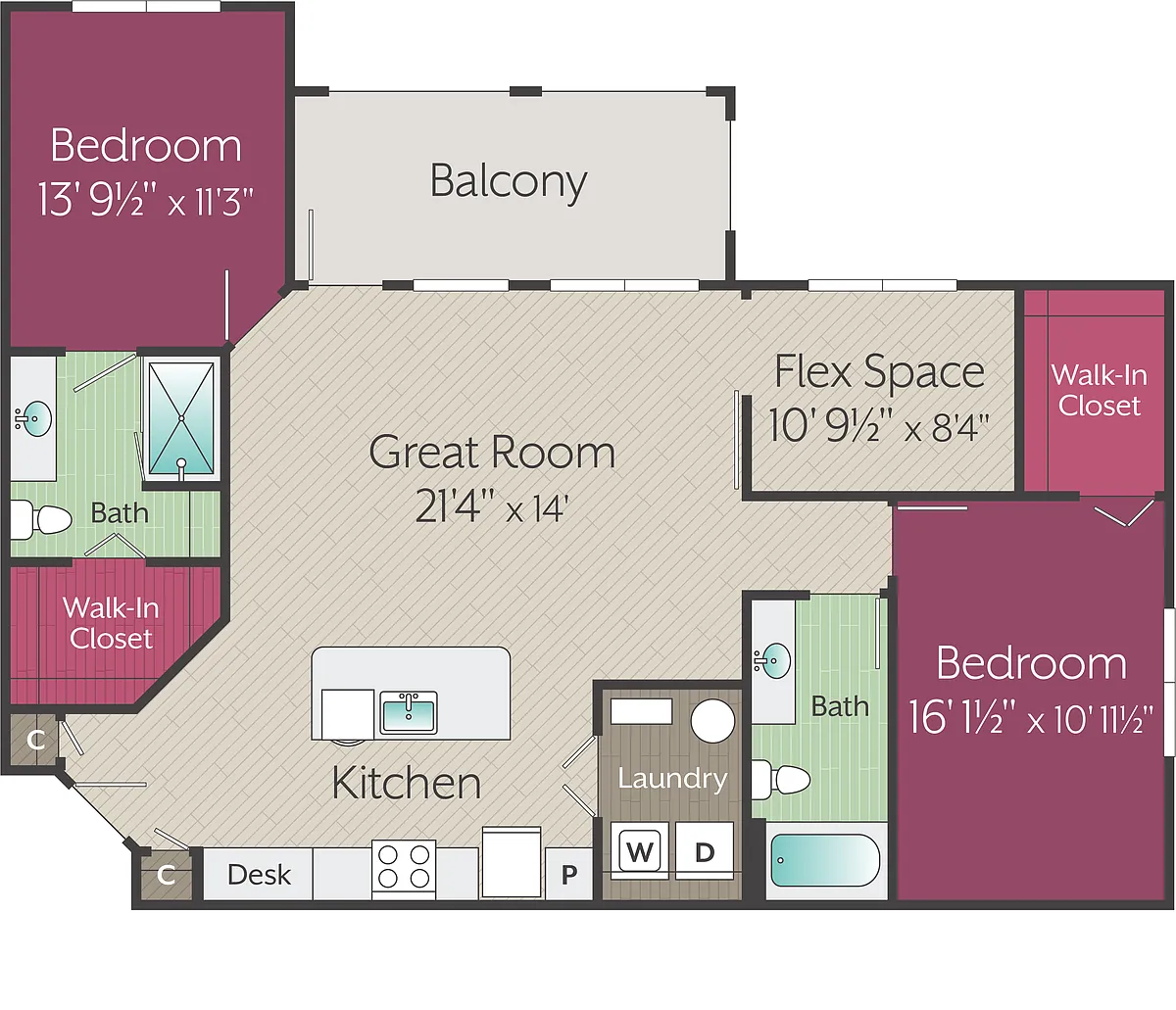 Floor plan Peaceful