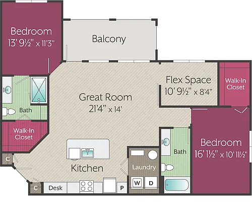 Floor plan Peaceful