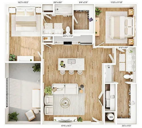 Floor plan B7