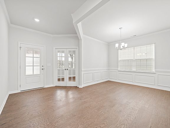 French-door office room