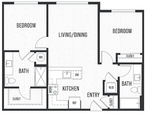 Floor plan 2B