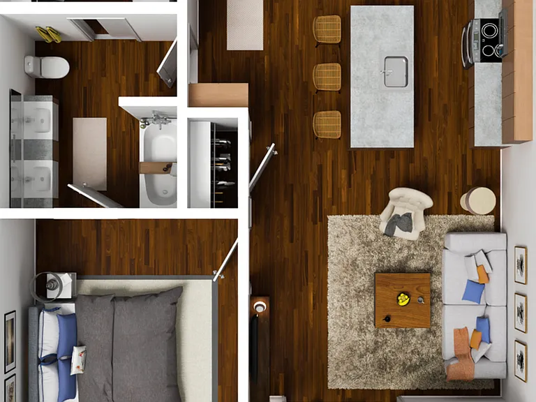 1 Bedroom B Premium 1 Bedroom B Premium