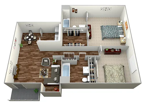 Floor plan Plan C