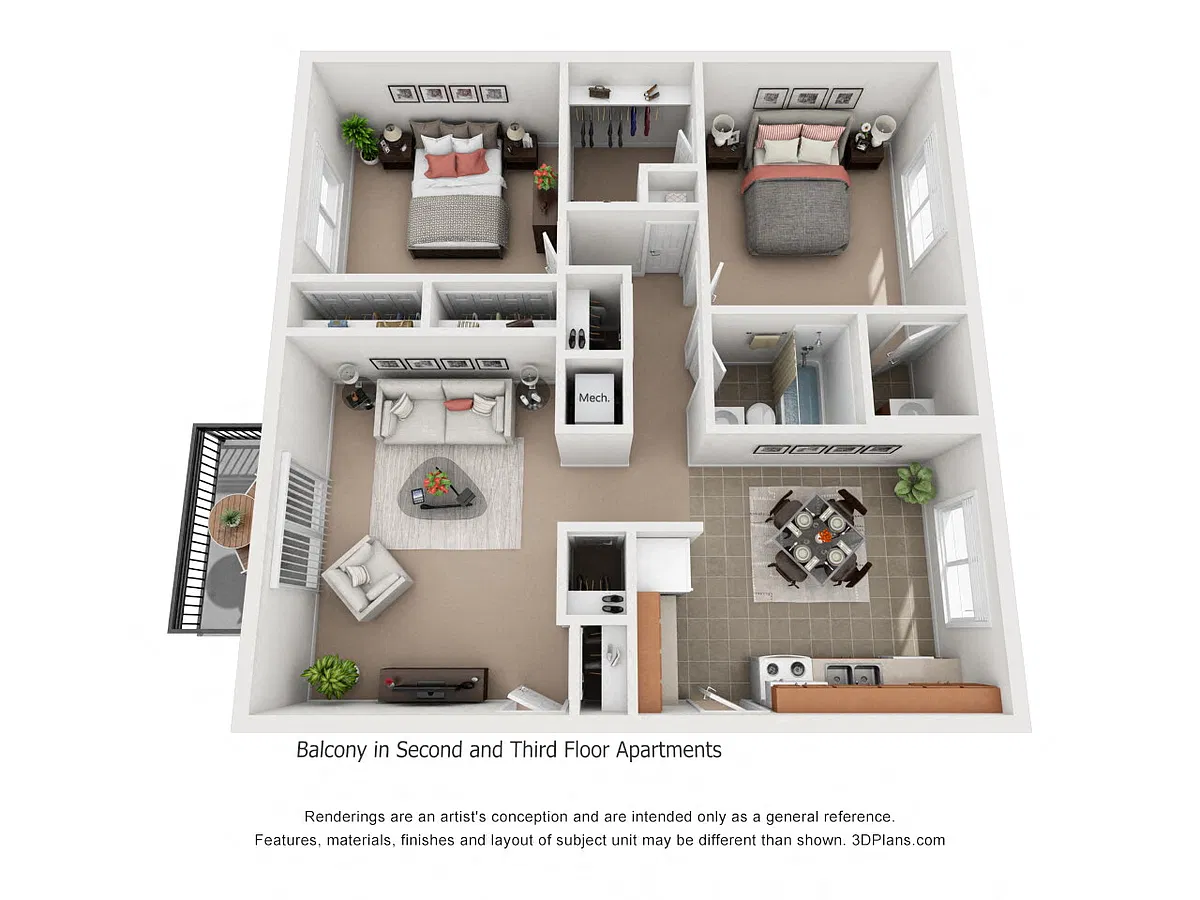Floor plan Jamestown
