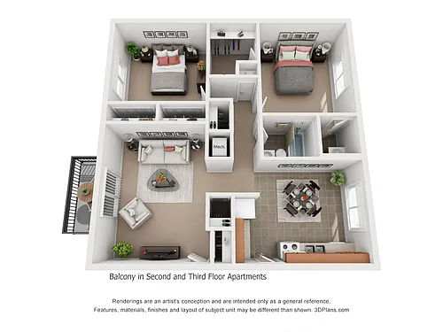 Floor plan Jamestown