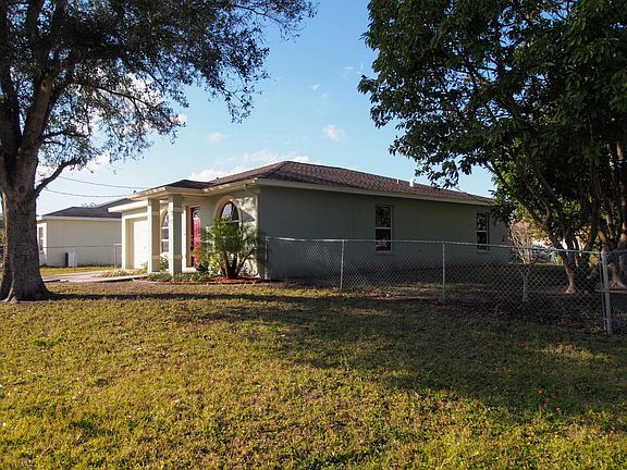 Fully fenced yard
