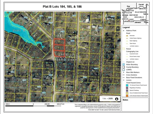 Plat B Lafayette Dr Lot 184-185&186, Odessa, MO 64076
