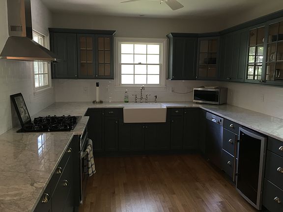 Spacious updated kitchen.