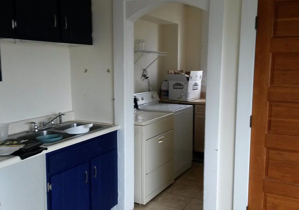 Pantry with washer and dryer