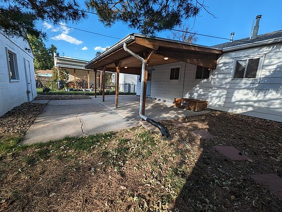 Back covered porch