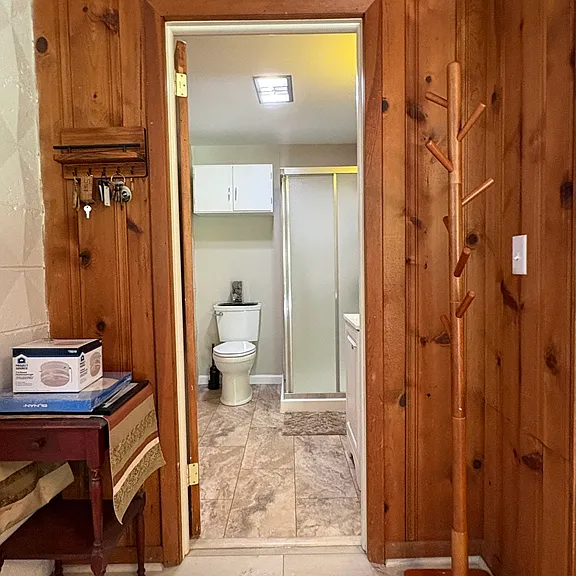 Entrance into Bathroom