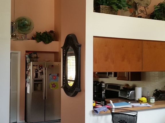 Raised feature display areas.