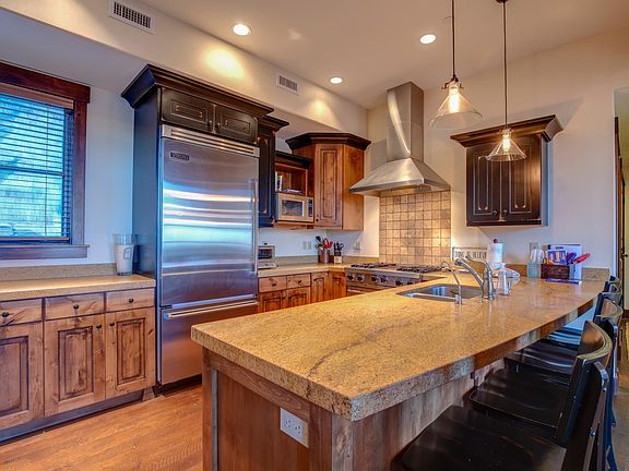 Fully stocked kitchen