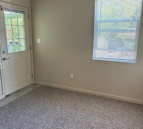 Living area - front door