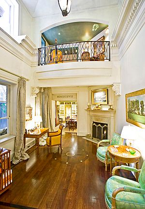 Sitting area with view of Guest Bedroom Balcony and Dining Room