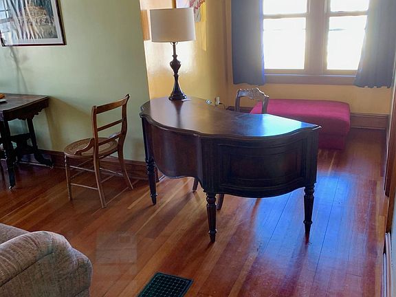 Work nook off of living room.