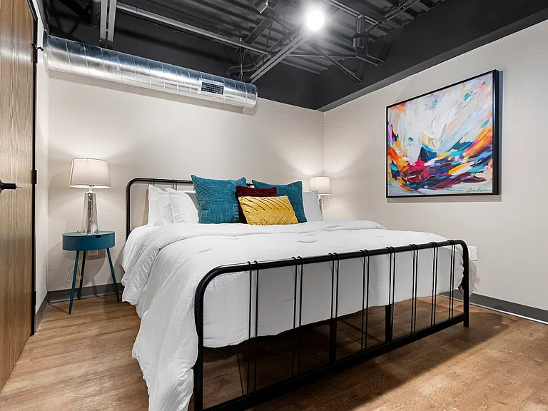 Imagine your own style filling this cozy, modern space- ready for nights of rest and days of dream-chasing.