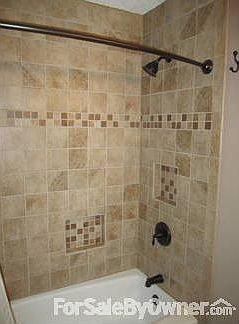 Bathroom tile upstairs
