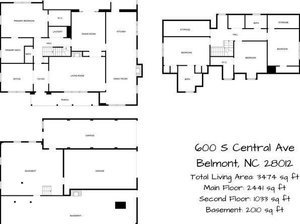 600 S Central Ave, Belmont, NC 28012