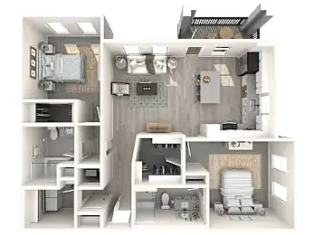 Floor plan B3