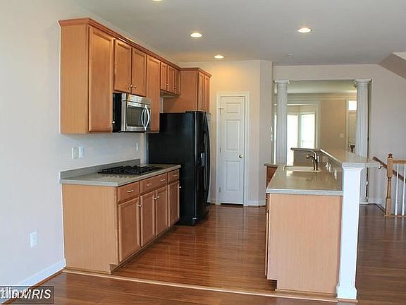 kitchen area looking toward entrance