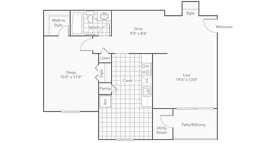 Floor plan Atlanta