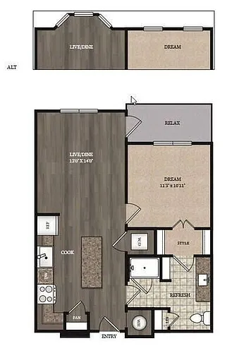 Floor plan A1