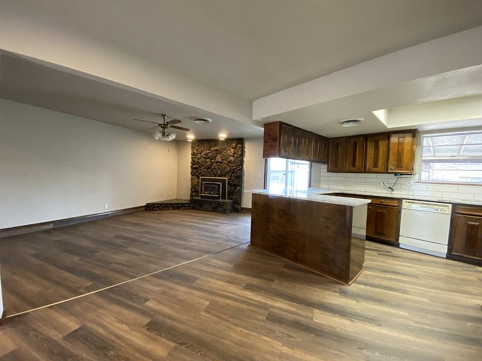 Living room and Kitchen