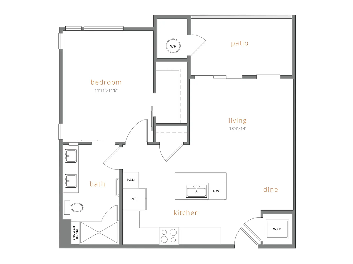 Floor plan A2