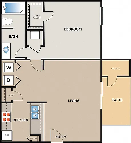 Floor plan 1A