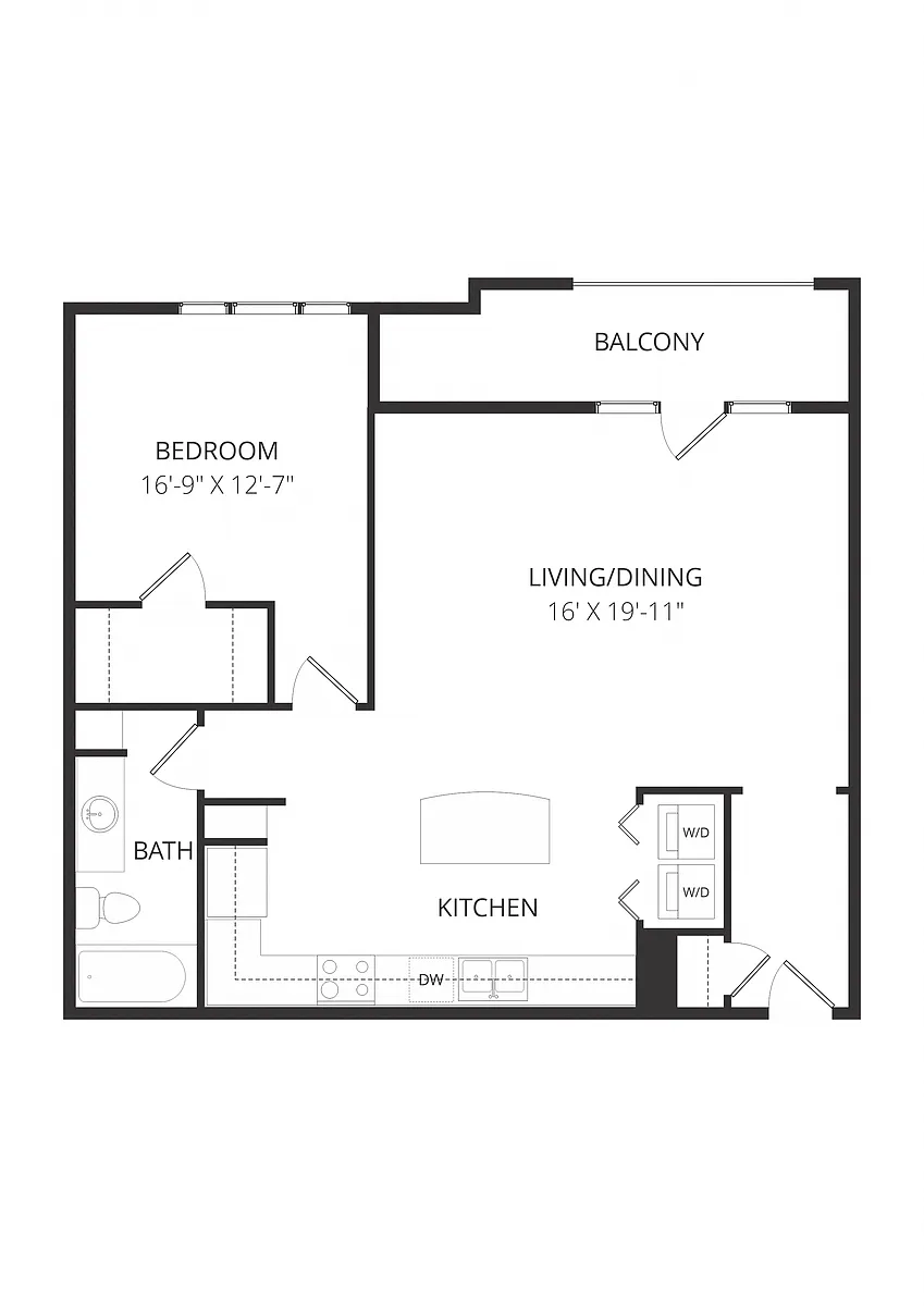 Floor plan Building P PA3
