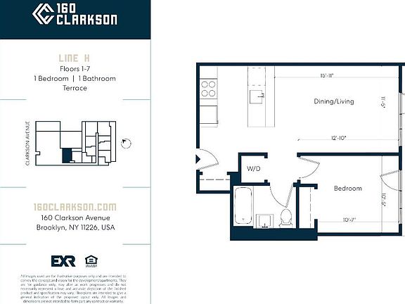 2nd image of 160 Clarkson Ave APT 6H