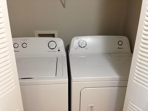 New Washer and Dryer
