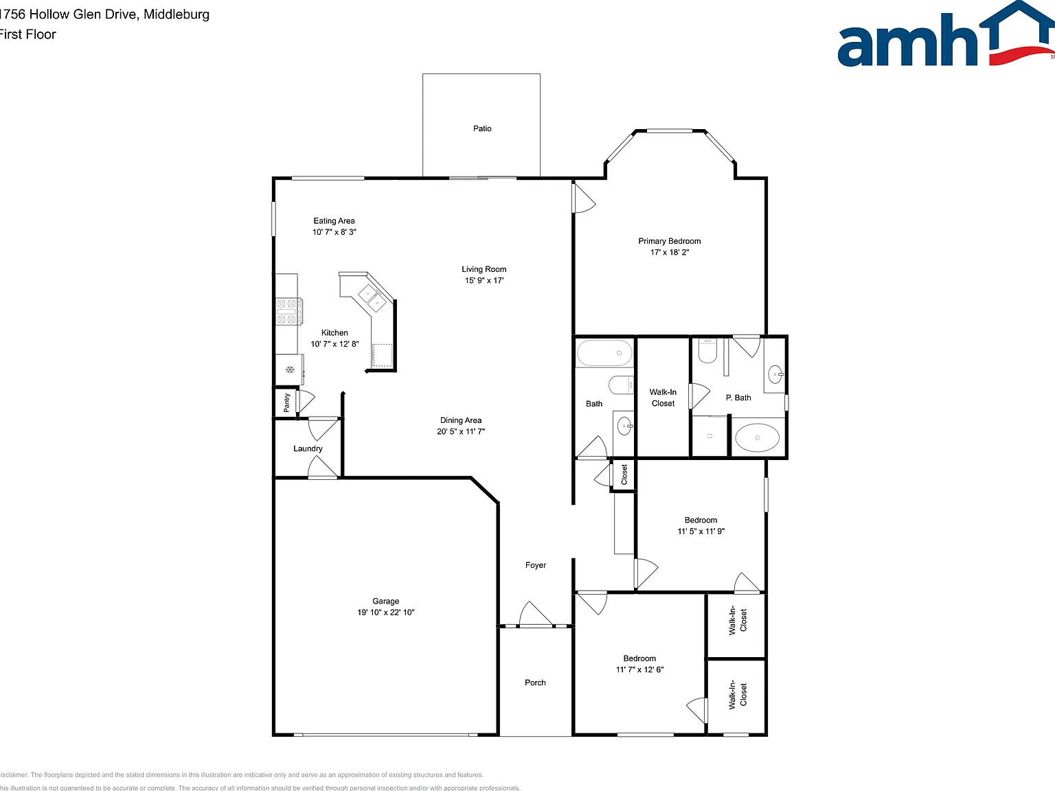 3 bed, 2.0 bath, 1792 sqft, $2,075 — Photo 2
