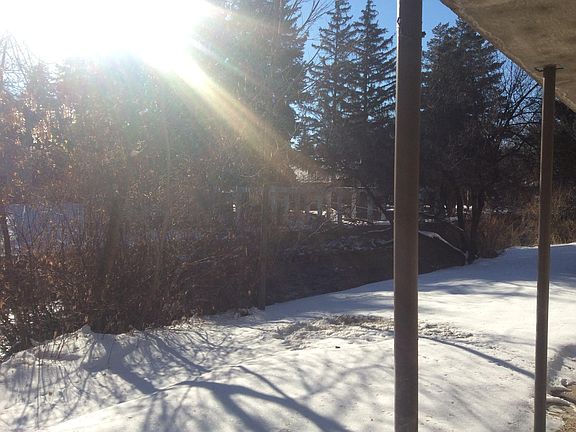 View of Logan River from your covered patio.