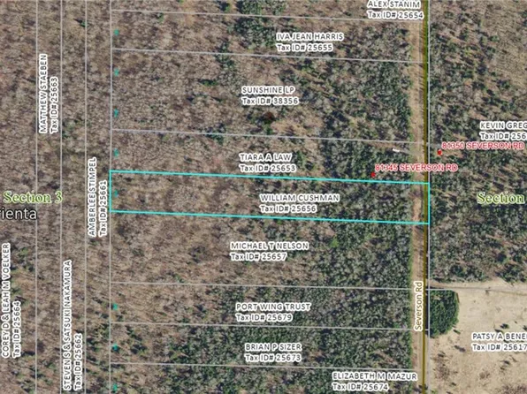 5 acres on Severson Road, Port Wing, WI 54865