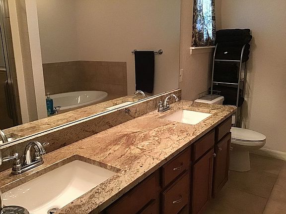 Master double vanity 