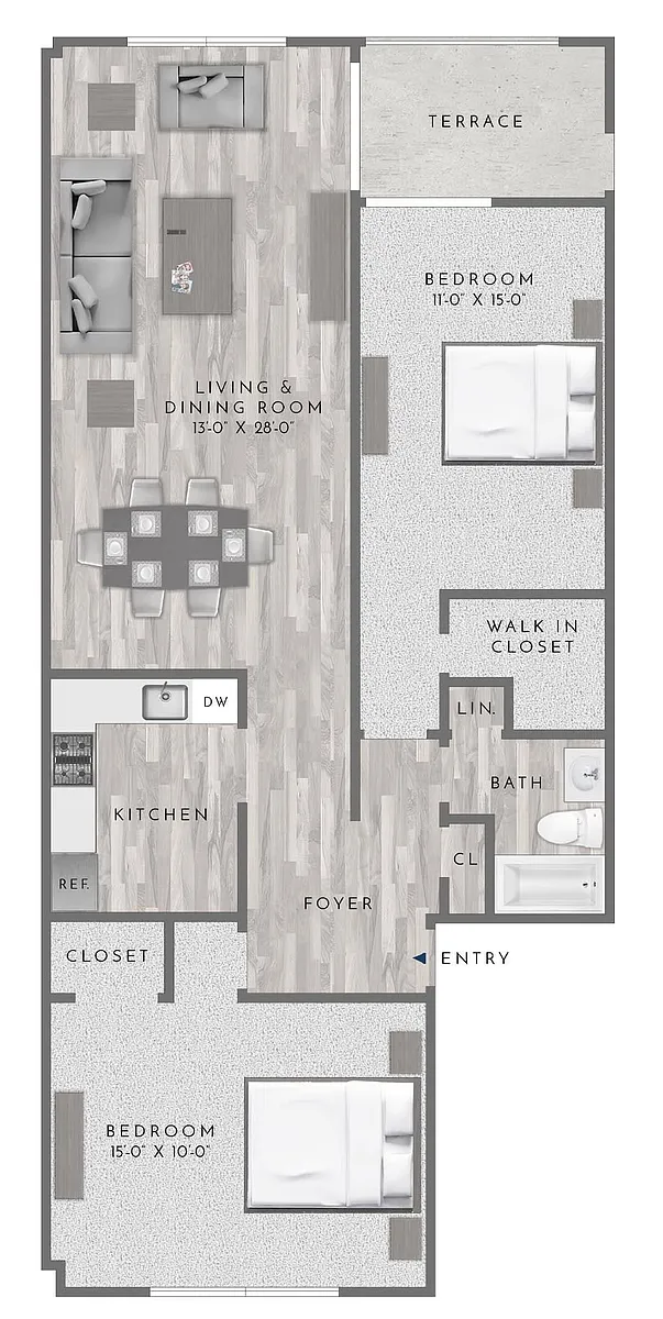 Floor plan B1