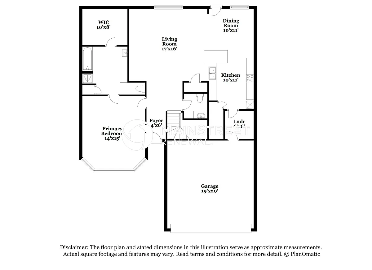 Floor Plan - 2413 Alberto Dr