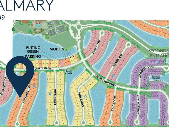 Location of this home within Del Webb Naples
